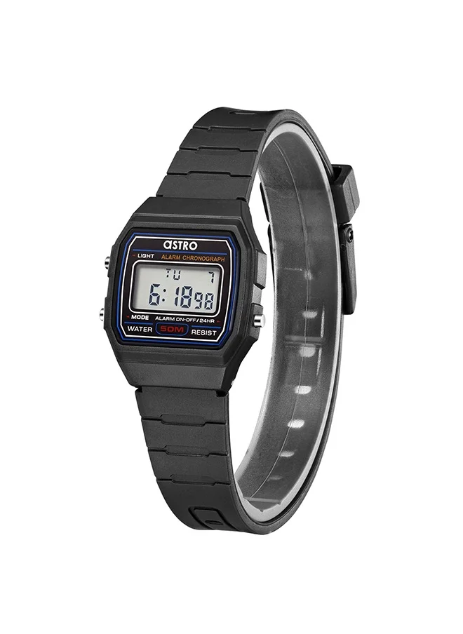 ASTRO Astro A23927-PPBB Kids Digital Display Watch & Polyurethane Strap Black