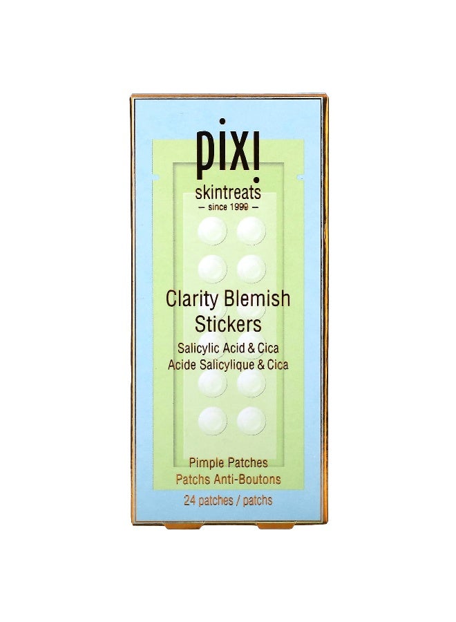 pixi beauty Pixi Beauty, Skintreats, Clarity Blemish Stickers, 24 Patches  - Image 1