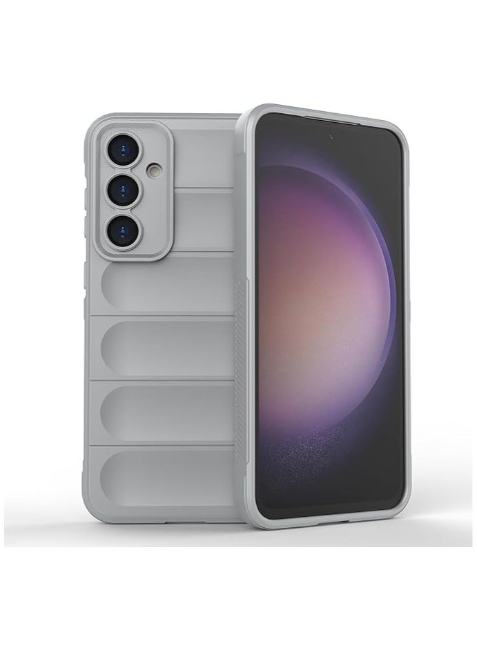 Samsung Galaxy A15 /4G-5G Shockproof Silicone Camera Protection Case Cover Compatible with(Gray)