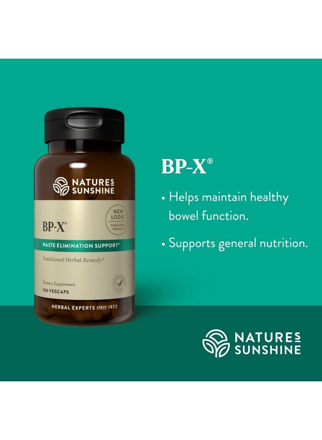 ناتشرز صن شاين Nature's Sunshine BP-X، 100 كبسولة | يدعم صحة الأمعاء والجهاز الهضمي والكبد ويساعد في وظائف الكبد والمرارة والأمعاء - Image 4