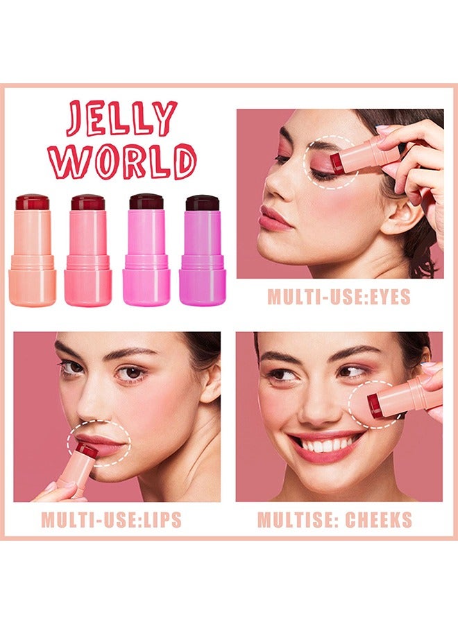 فايبلي عصا أحمر الشفاه -هلام الشفاه وخد الصوان قشدة، هلام الفاكهة أحمر الشفاه وعصى أحمر الشفاه #03. - Image 3