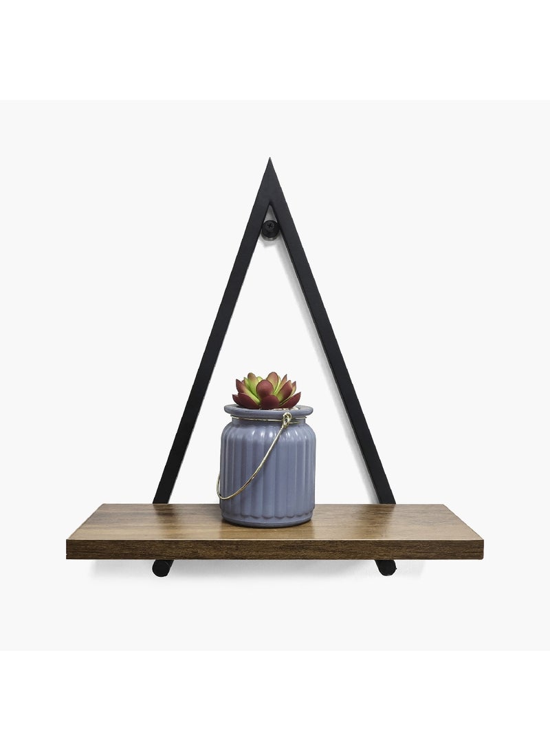 Home Box رف جدار مثلث سيرا مع لوح MDF 31 x 13 x 34 سم - Image 2