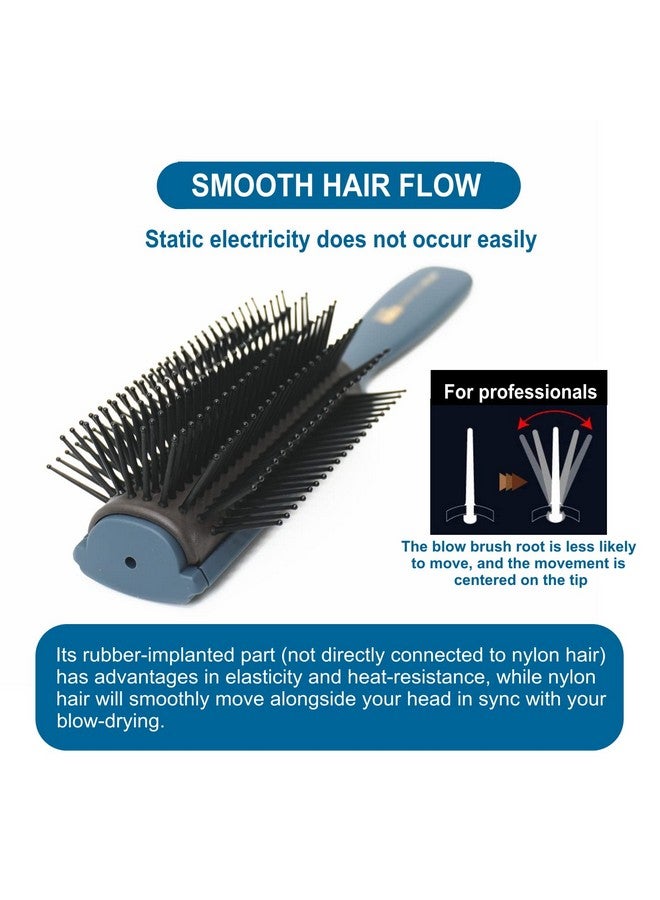 VESS Professional Hair Blow Brush Pro2000 Ceramic 9 Rows Wide Typeenglish Instruction Manualmade In Japan - Image 5