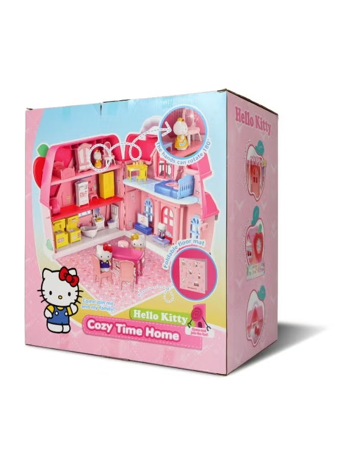 Hello Kitty and Family Cozy Time Home Doll House Playset - Image 4