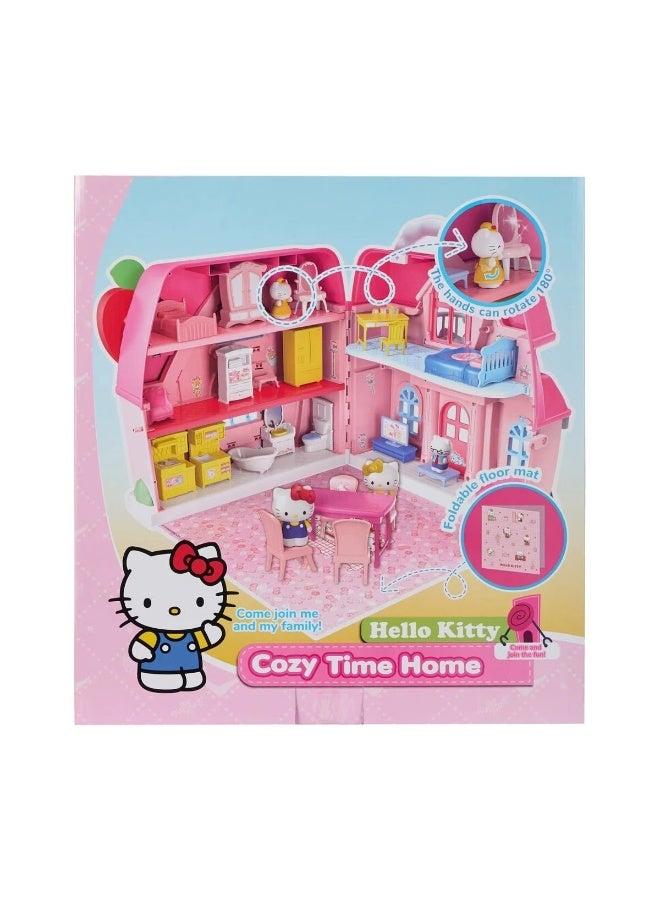 Hello Kitty and Family Cozy Time Home Doll House Playset - Image 5