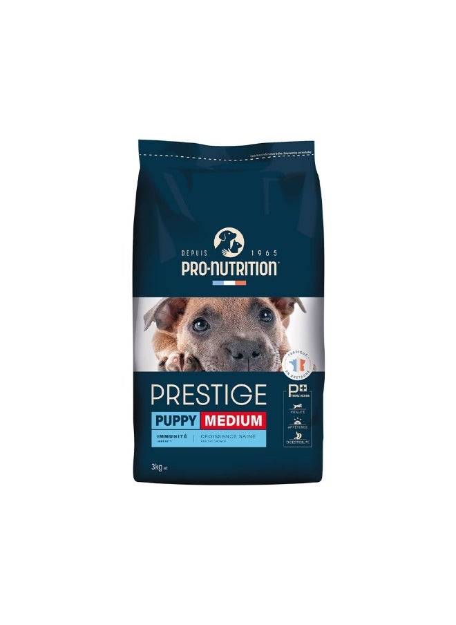 PRO NUTRITION Pro Nutrition Prestige Puppy Medium 3Kg 
