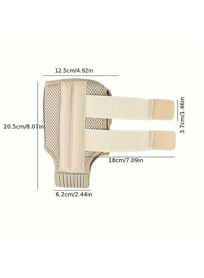 Light Color Ankle Support Brace With Built In Spring Support Adjustable Breathable - Image 3