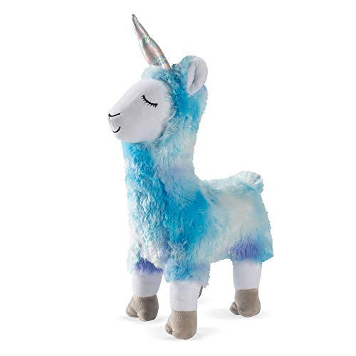 Fringe Studio Dog Toy Cool Blues LlamacornPlush Pet Toy 289358 - Image 1