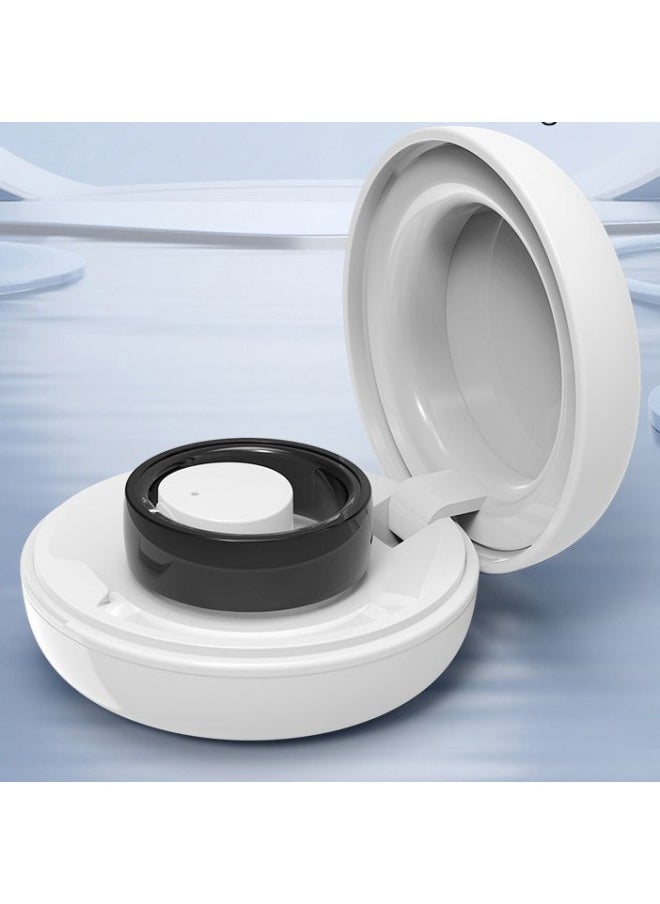 Generic The R1000 Smart Ring Waterproof Pressure Sleep Cut His Heart Rate Step Number Monitoring A Variety Of Sports Modes-Color:No. 5 White  - Image 3