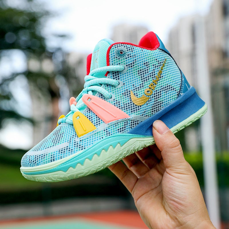 Kyrie 7 Kids Basketball Sneakers Boys 69 September color 