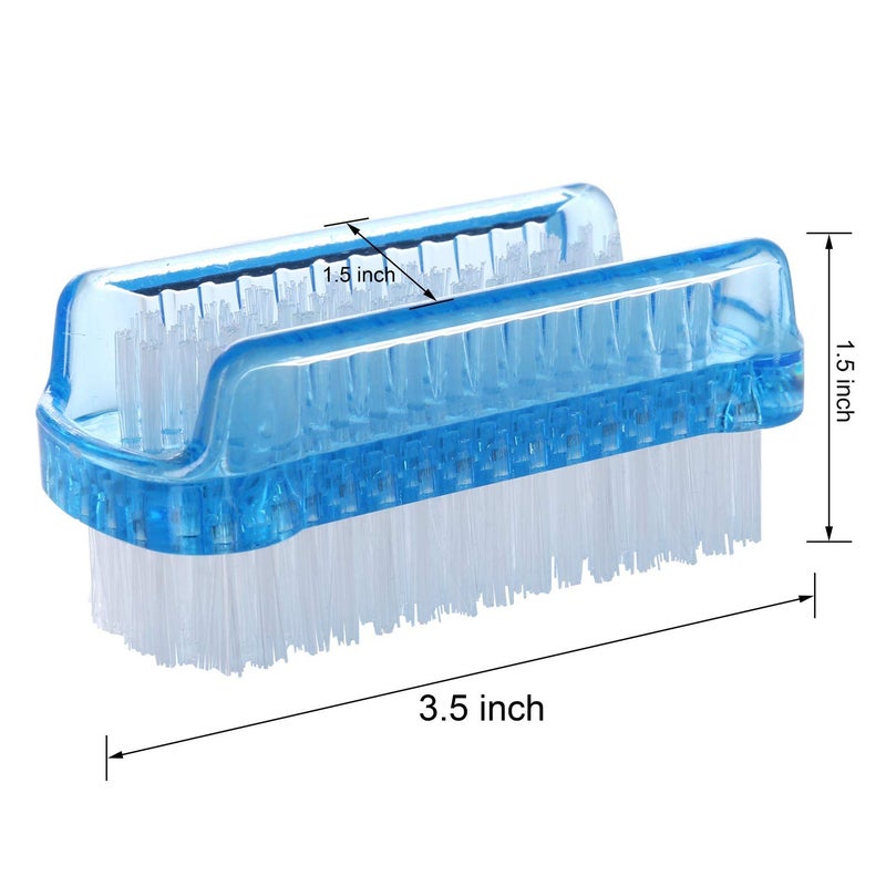 BTYMS 6 Pcs Nail Brush for Cleaning Dual-sided Fingernail Scrub Cleaning Brushes Under Nail Cleaning Tool for Toes and Nails - Image 3