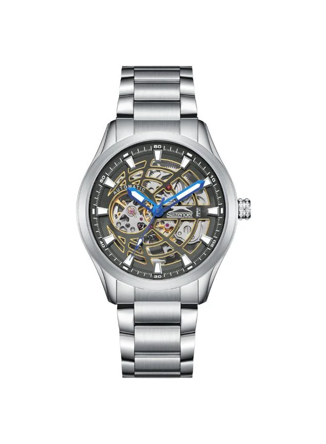 سلازنجر Men's Metal Automatic  Watch SL.9.2411.1.02 - 43 mm