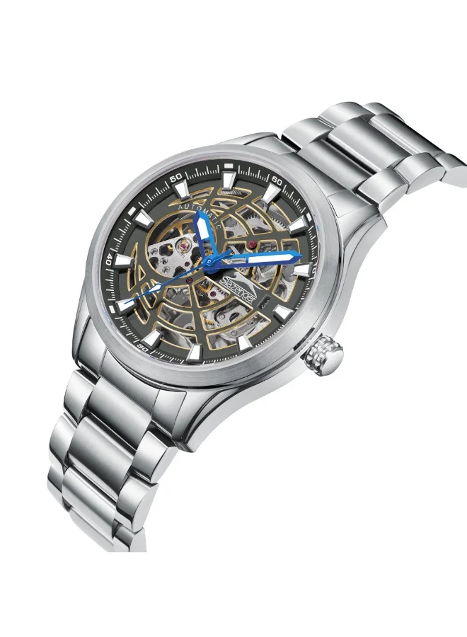 سلازنجر ساعة معدنية أوتوماتيكية