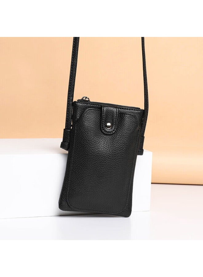 Viney Leather Handbag, Women's Bag, Niche Phone Bag, Stylish Shoulder Crossbody Bag, Birthday, Qixi Festival, Valentine's Day Gift For Girlfriend - Image 3