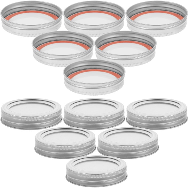 20 Sets Regular Mouth Canning Lids Split-Type Metal Jar Lids for Replacement - Image 2
