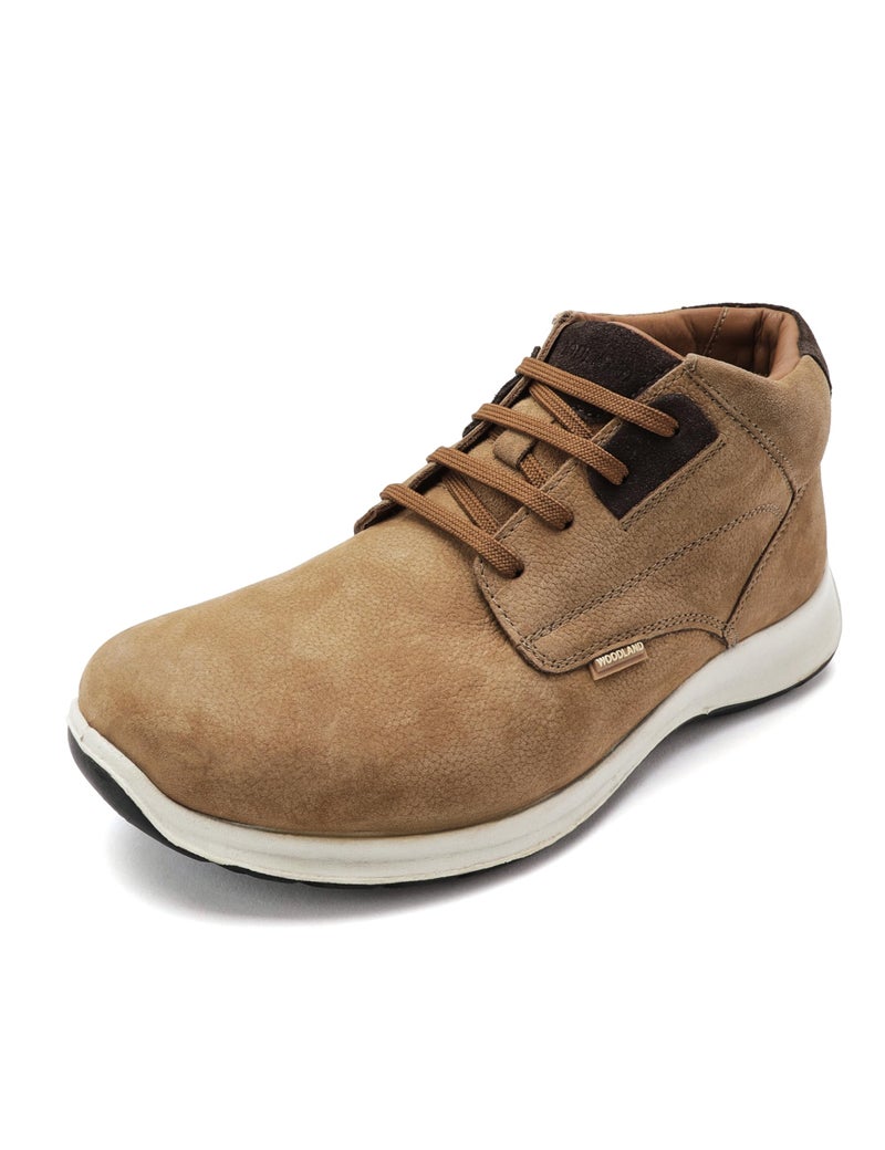 Woodland Men's Camel Leather Boots-9 UK (43 EU) (GB 3819121) - Image 1