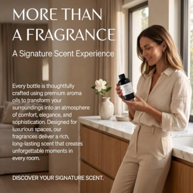 زيت جاردينيا العطري 150 مل، عطر منزلي من الزهور البيضاء لغرفة المعيشة، مكتب بهو الفندق، زيت ممتاز قائم على الصويا باللون العاجي، زيت ناشر ممتاز يدوم طويلاً، وغير سام. - Image 3