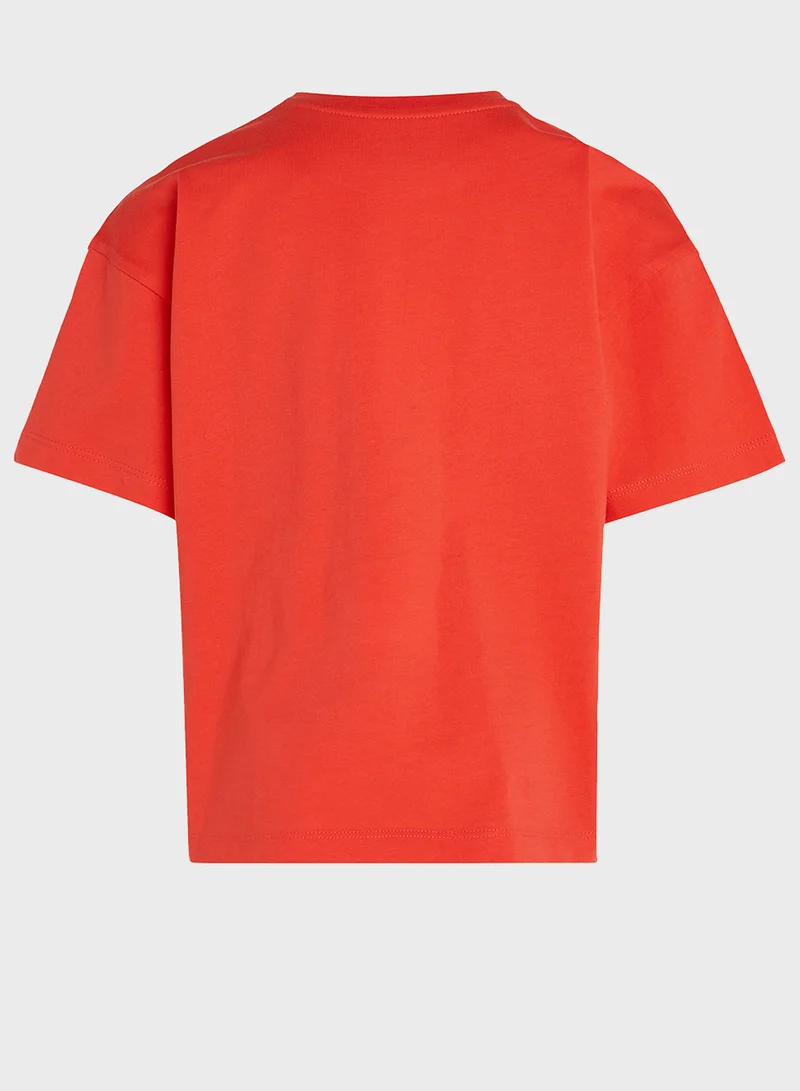 كالفن كلاين جينز Youth Color Logo T-Shirt