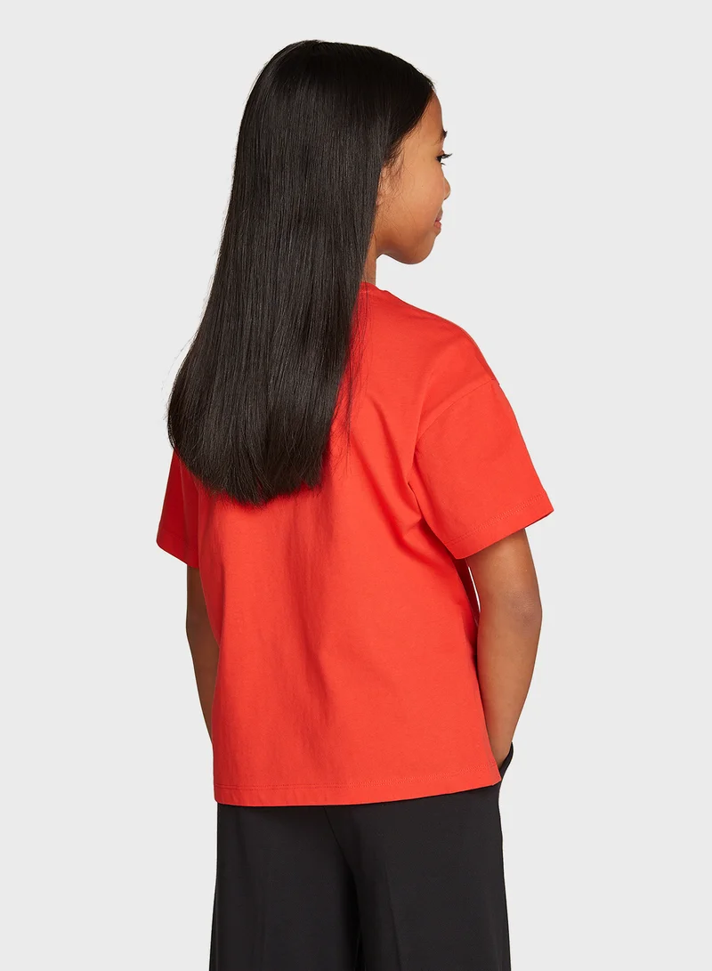 كالفن كلاين جينز Youth Color Logo T-Shirt