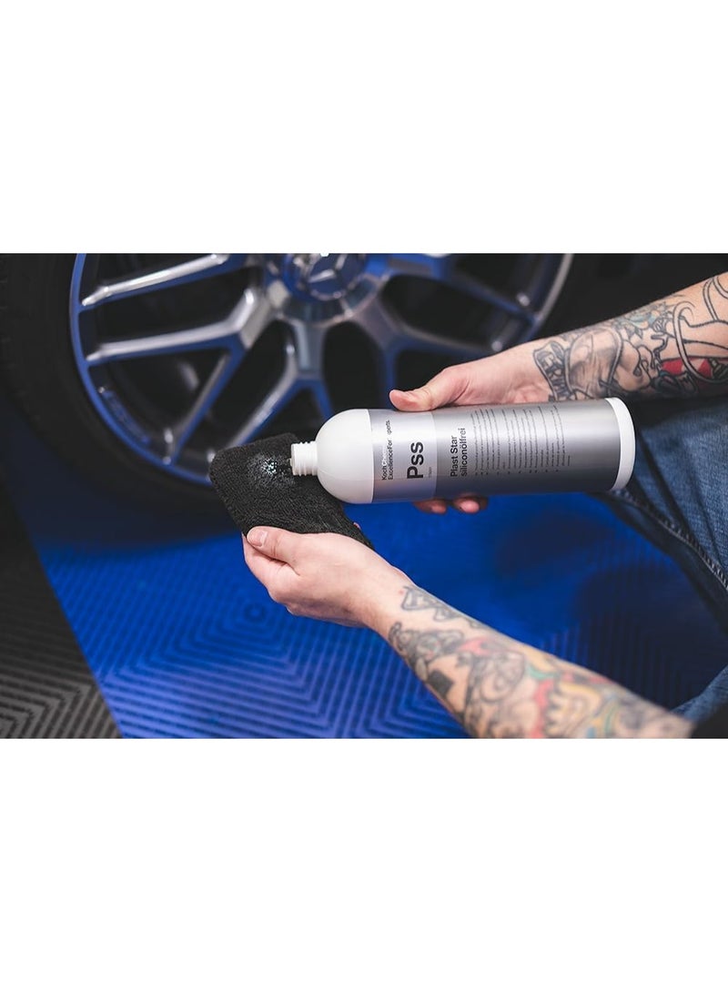 Premium Grade Microfiber Detailing Applicator Sponges - Versatile Detailing Tool, Extra Absorbent, Able to Withstand Numerous Uses, Grey (5-Pack) - Image 2