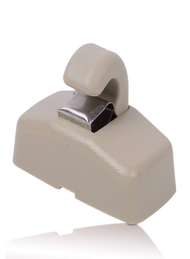 runmade Beige Sun Visor Hook Clip Bracket Hanger Compatible with VW Golf GTI Jetta Mk4 Passat B5 B6 Touran Polo Seat - Image 3