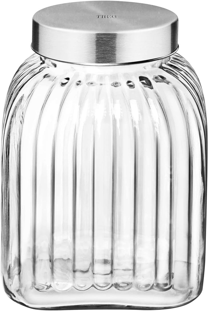 TREO جرة تخزين زجاجية تريو من ميلتون برونو - 3500 مل - Image 2