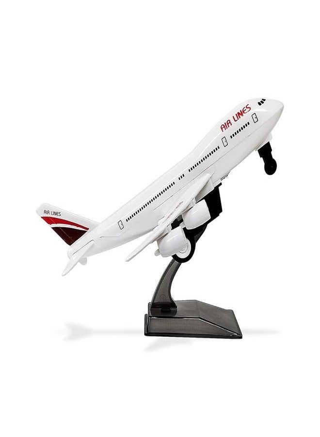 COLLEN ARRAY Pull Back Airplane Toy for Kids with Display Stand - No Sharp Edges Fixed Wings and Realistic Design Air Bus | Adults Can Use It for Table Decoration-4 - Image 1