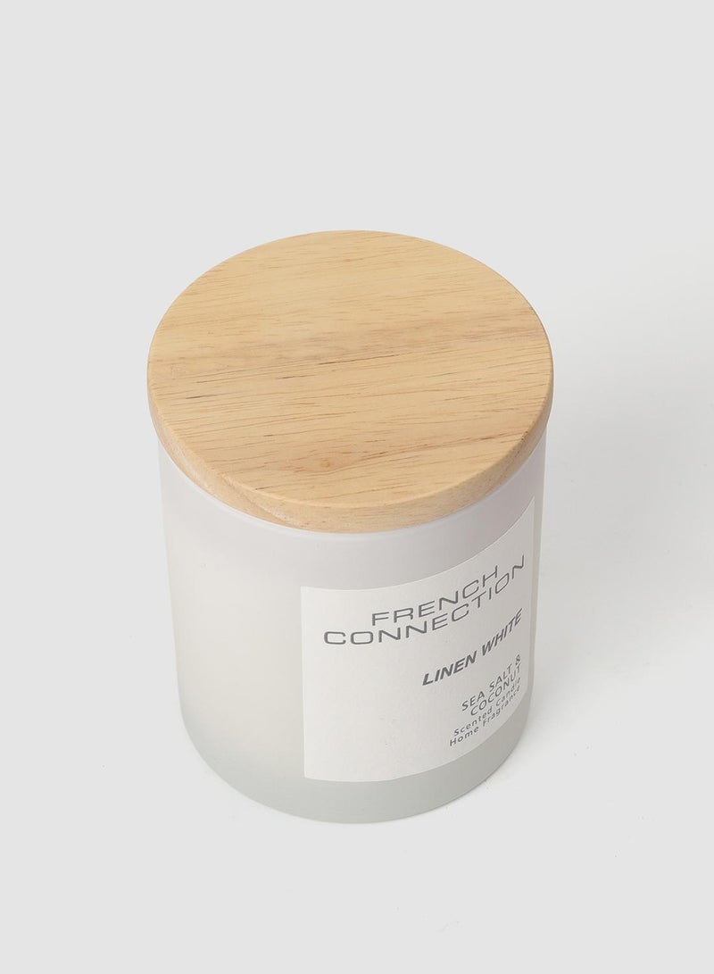 French Connection Pastel Range Sea Salt & Coconut Candle - Medium - Image 5