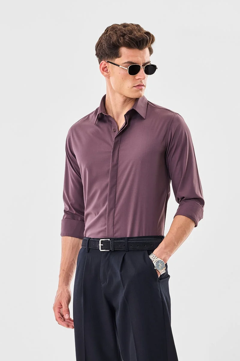 SNITCH Slim Fit Luxe Stretch Shirt