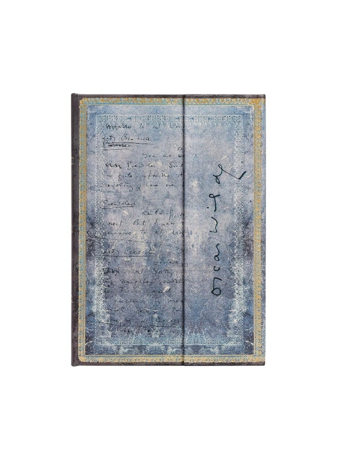 Paperblanks | Wilde, The Importance of Being Earnest | Embellished Manuscripts Collection | Hardcover | Midi | Lined | Wrap Closure | 144 Pg | 120 GSM  - Image 1
