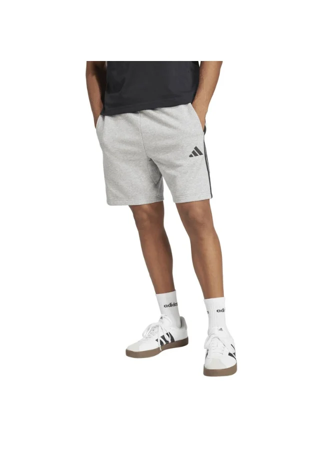 اديداس adidas M 3S FT SHO Grey Training SHORTS for Men - 2XSS