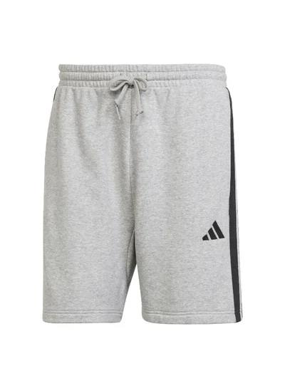 Adidas M 3S Ft Sho Grey Training Shorts For Men XS