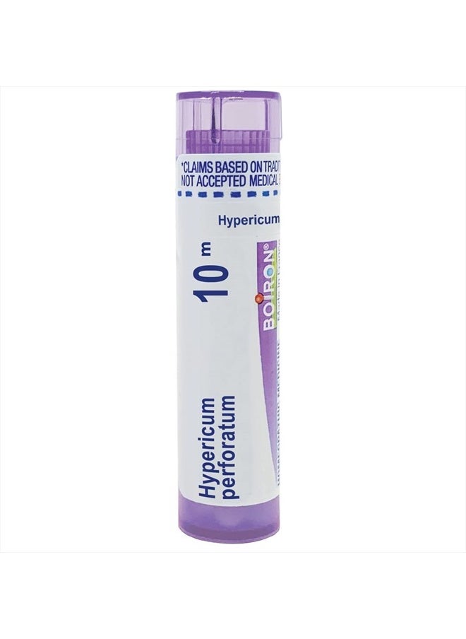 Boiron Hypericum Perforatum 10M Homeopathic Medicine for Nerve Pain - 80 Pellets  - Image 1