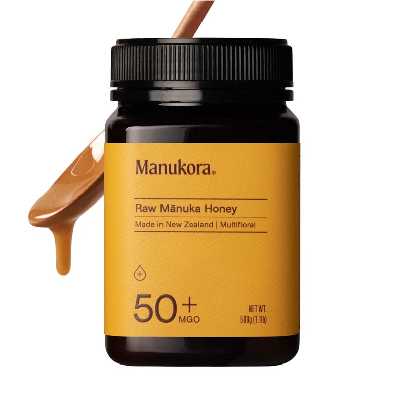 Manukora Raw Manuka Honey MGO 50 New Zealand Honey Superfood 2000 Natural Compounds NonGMO 3rdParty Tested Glyphosate Residue Free Traceable HivetoHand Immune and Daily Wellness Support 500g - Image 3