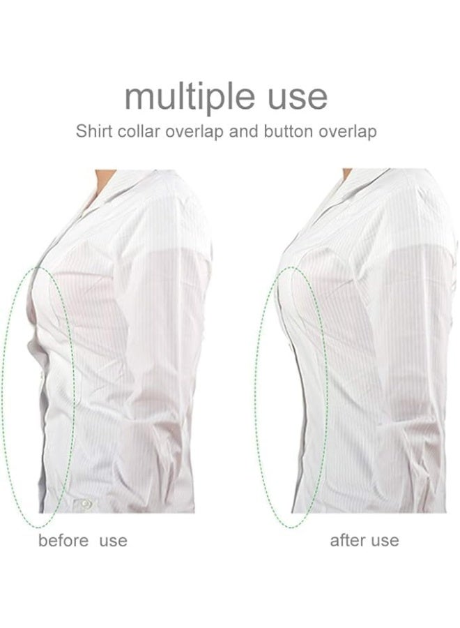 Body Tape Clear Fabric Double Sided Clothing Anti-slip Tape with Dispenser for Women Clothes Dress and Brav (1pc)