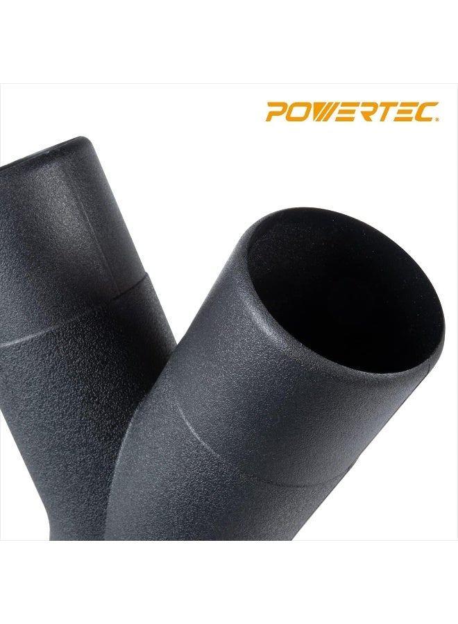 POWERTEC 70276 4-Inch To 2-1/2-Inch Dust Collection Splitter Fitting  - Image 3