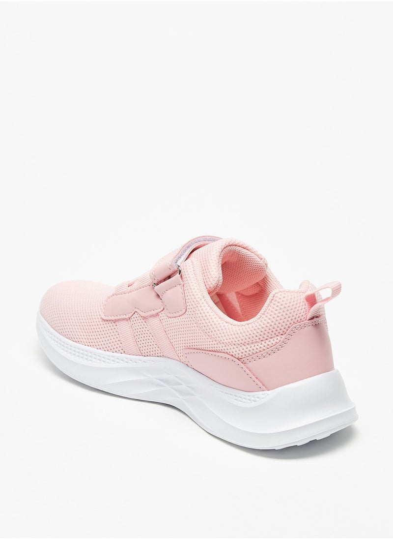 Oaklan by Shoexpress - Girls Textured Sports Shoes with Hook and Loop Closure - Image 1