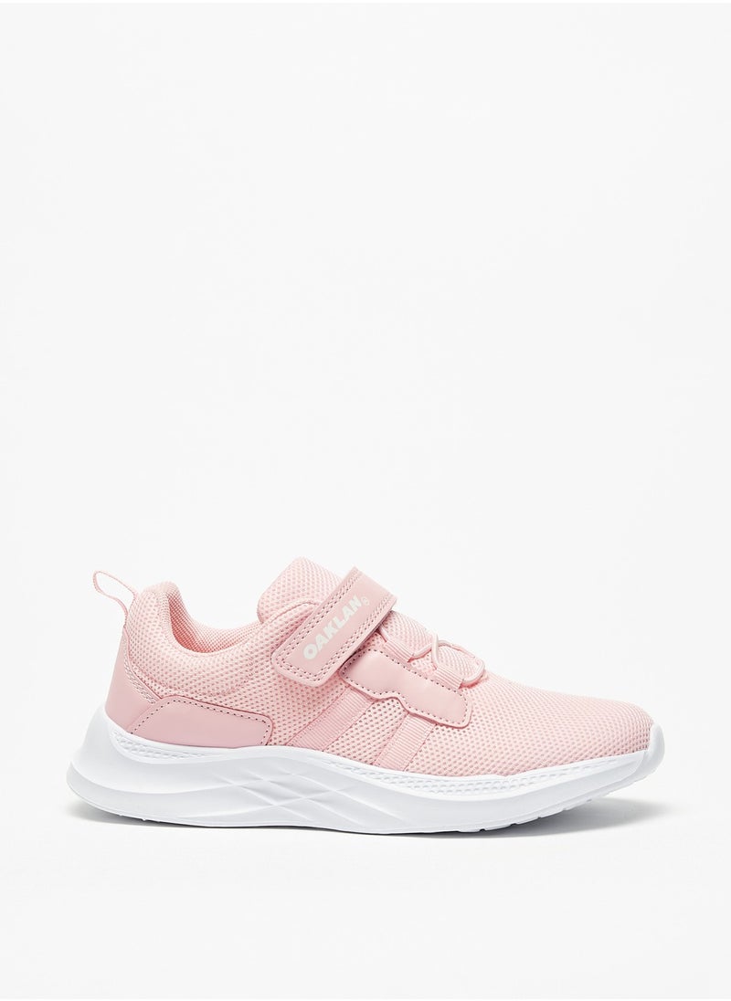 Oaklan by Shoexpress - Girls Textured Sports Shoes with Hook and Loop Closure - Image 1