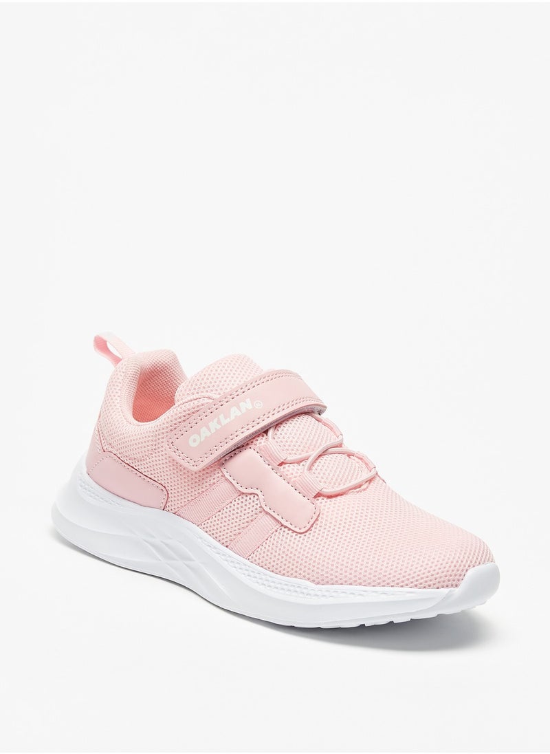 Oaklan by Shoexpress - Girls Textured Sports Shoes with Hook and Loop Closure - Image 1