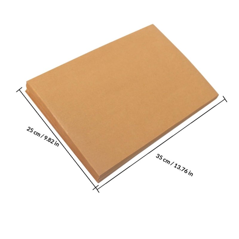 Thickened Parchment Baking Paper Sheets 25x35cm Nonstick Grill Liner for Air Fryer Cooking 100pcs - Image 3