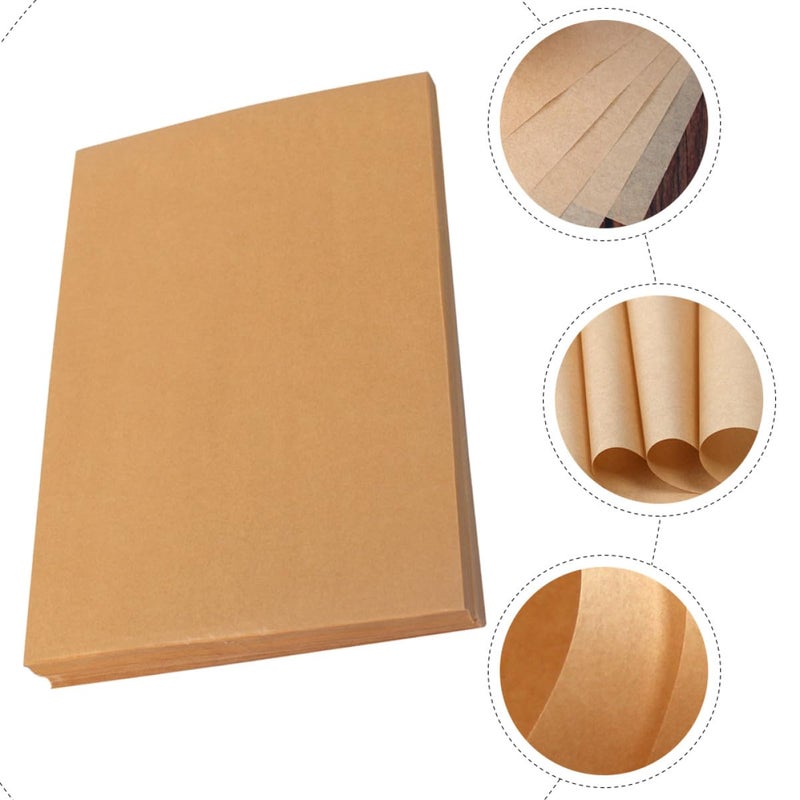 Thickened Parchment Baking Paper Sheets 25x35cm Nonstick Grill Liner for Air Fryer Cooking 100pcs - Image 4