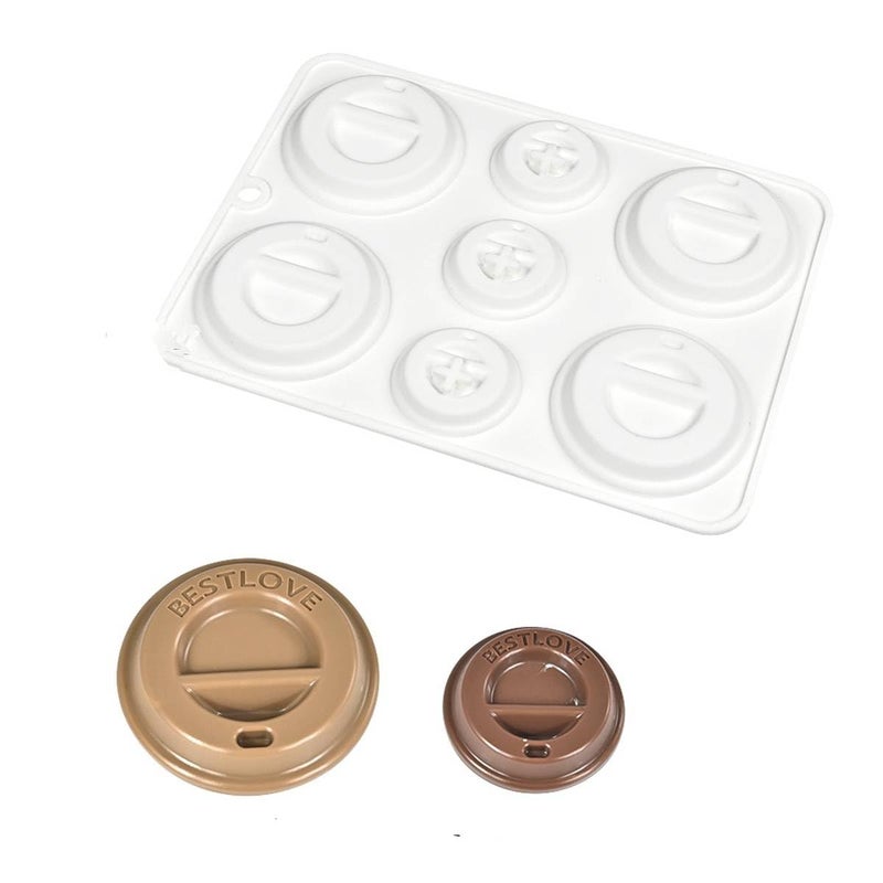 mostsom Cylinder Cup Shape Mousse Cake Mold For Making Chocolate Muffin Ice Shot Glass Mould Kitchen Baking Tool (C_ Cup Cover) - Image 1