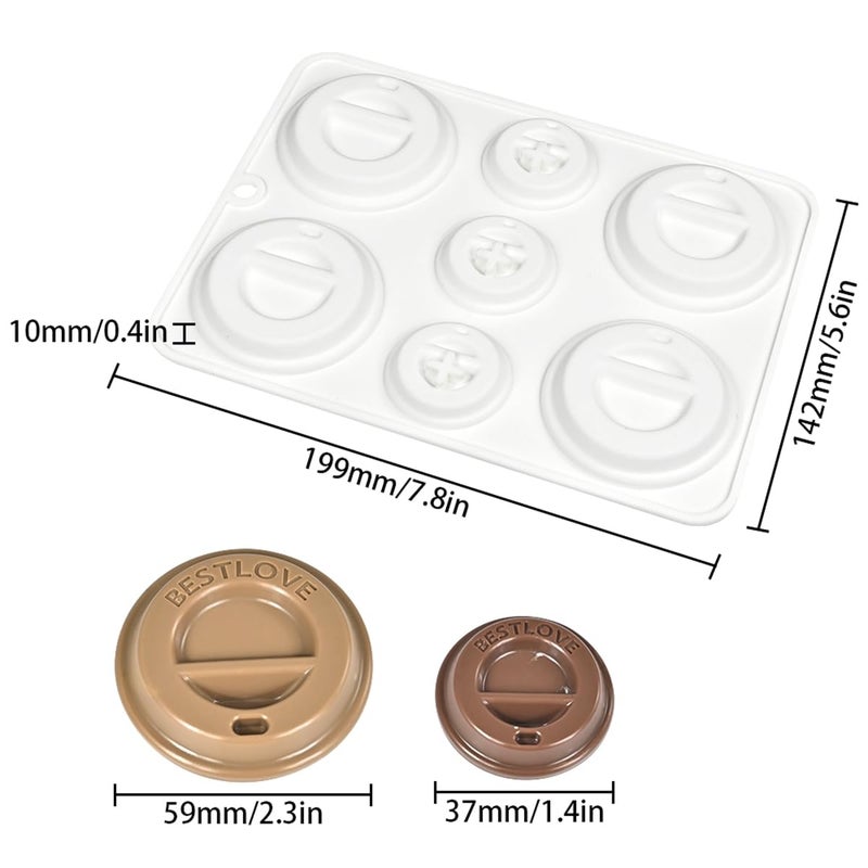 mostsom Cylinder Cup Shape Mousse Cake Mold For Making Chocolate Muffin Ice Shot Glass Mould Kitchen Baking Tool (C_ Cup Cover) - Image 2