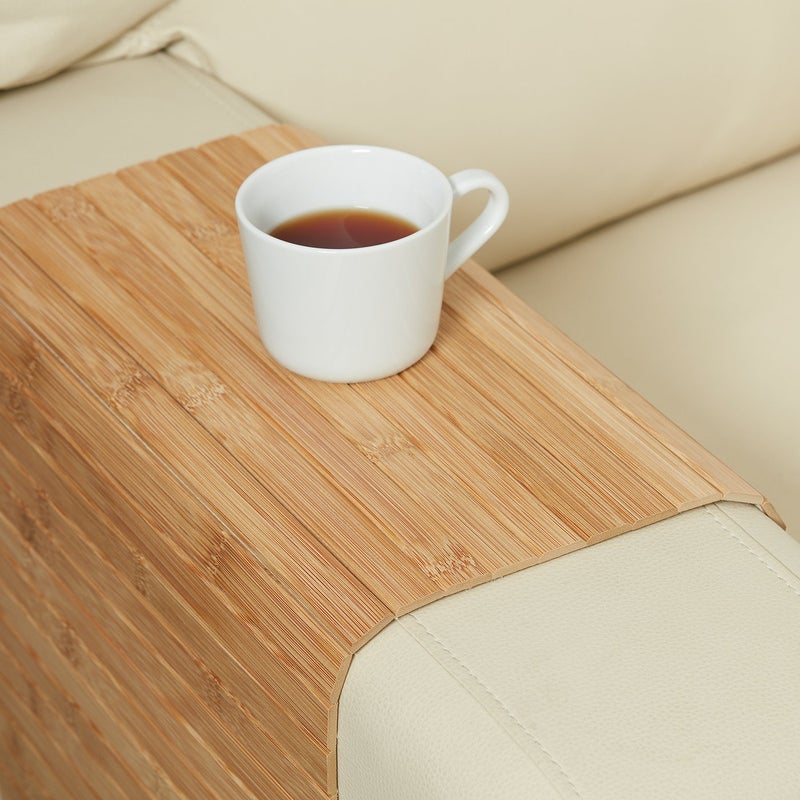 Baitique Armrest Tray, Bamboo, 65x37 cm - Image 3