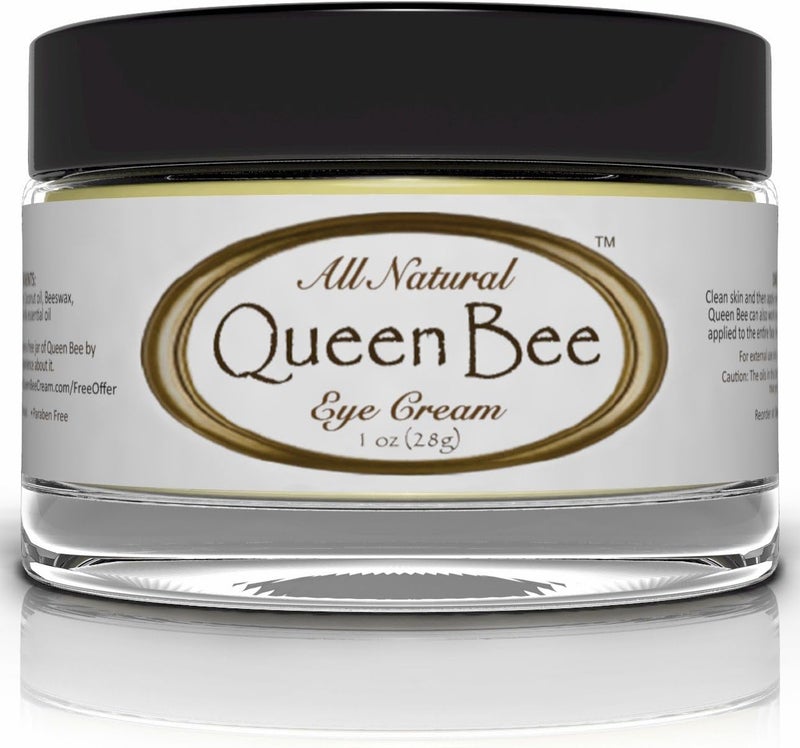 Queen Bee All Natural Organic Under Eye Cream - 1 Ounce - Image 1