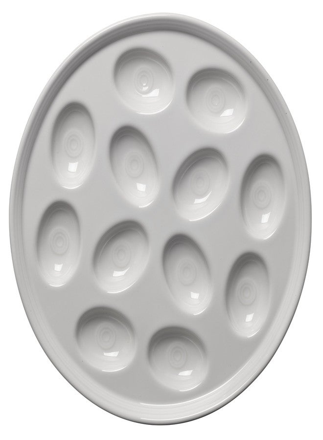 Fiesta 11-Inch Egg Tray, White