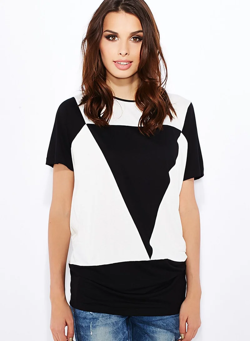 VERO MODA Dart Colour Block Tunic