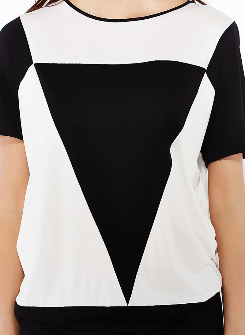 VERO MODA Dart Colour Block Tunic