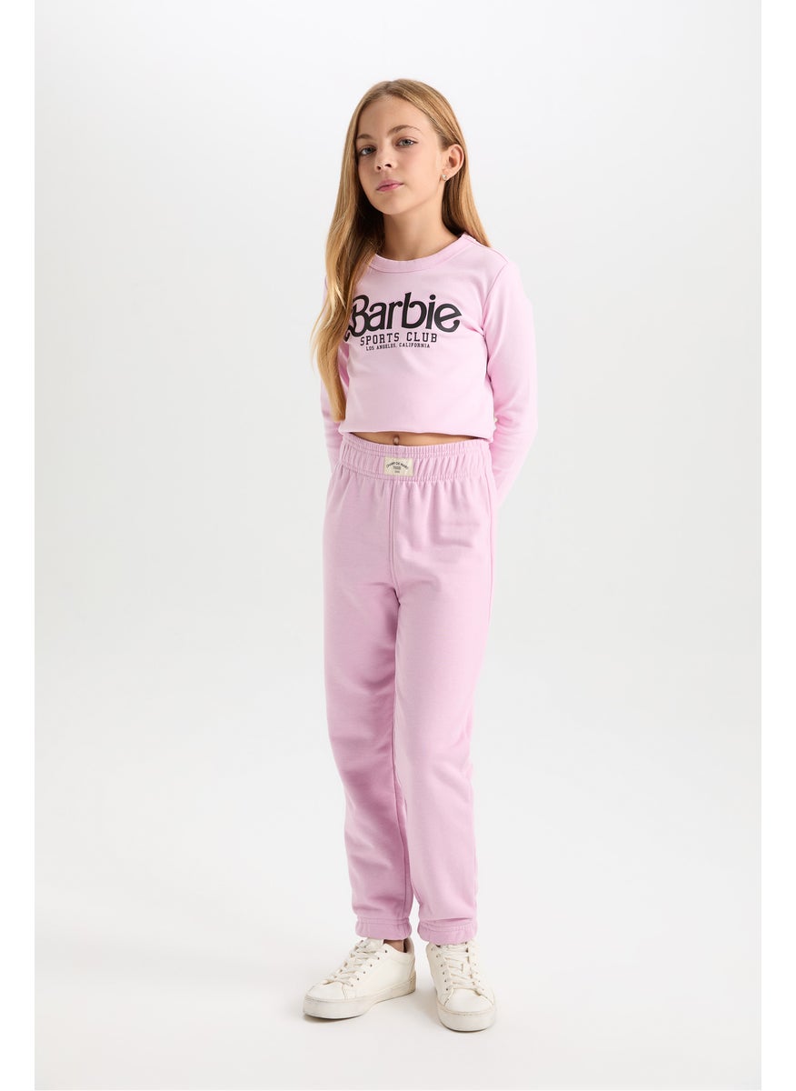 DeFacto - Girl Printed Elastic Waist Jogger Sweatpants - Image 1