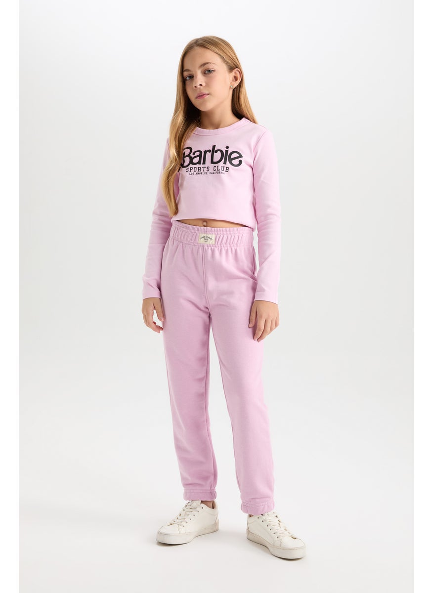 DeFacto - Girl Printed Elastic Waist Jogger Sweatpants - Image 1